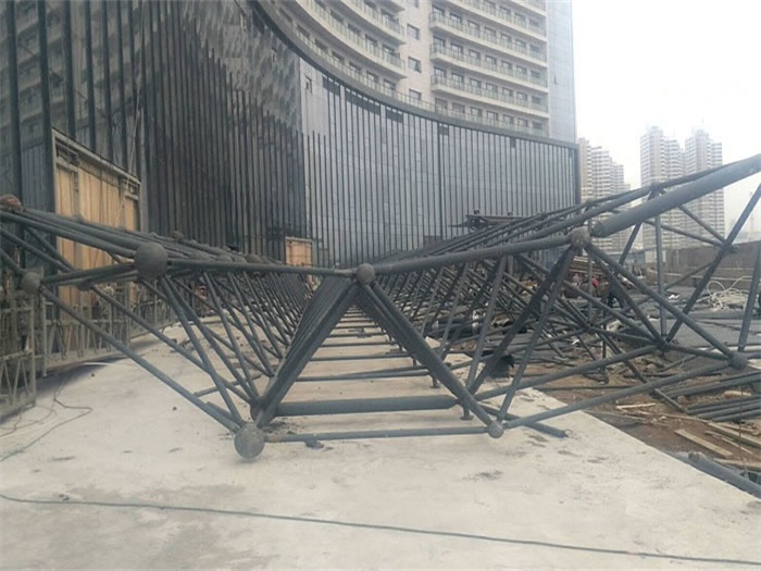 雄安新区万豪酒店雨棚网架